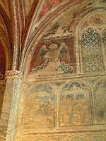 Toulouse, Eglise des Jacobins, Peinture murale (09)